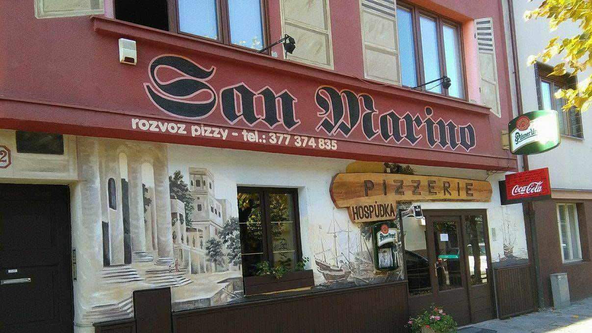 Restaurace San Marino – pizzerie Plzeň Bory
