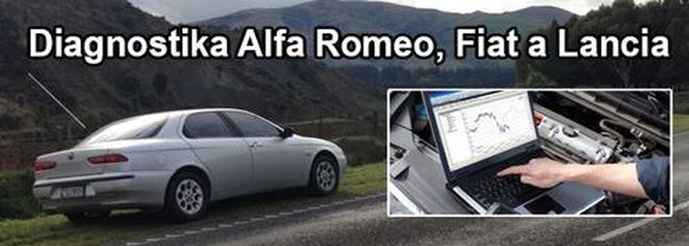 Diagnostika automobilů v autoservisu Alfa Romeo Fiat Lancia