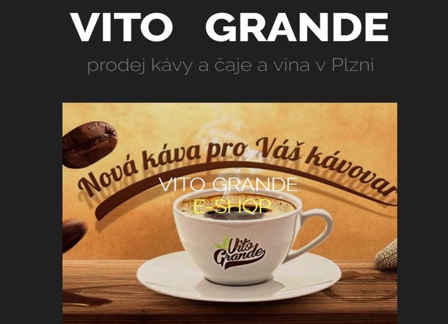 Prodej zrnkové kávy - E-SHOP SE ZRNKOVOU KÁVOU A ČAJEM