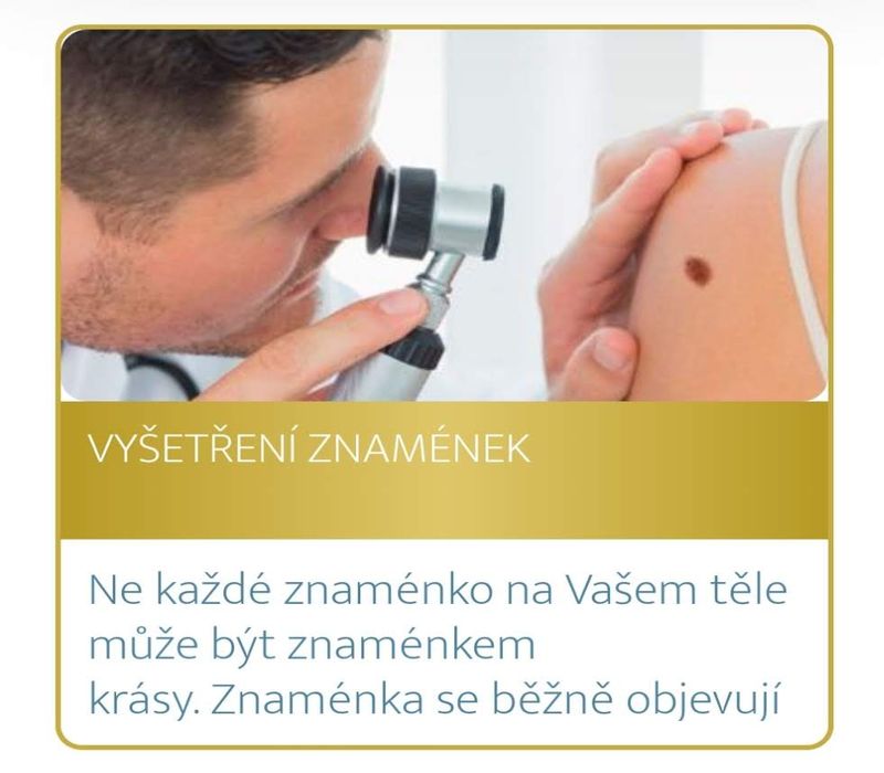 Podzimní akce Medical Institutu Plzeň - vyšetření znamének